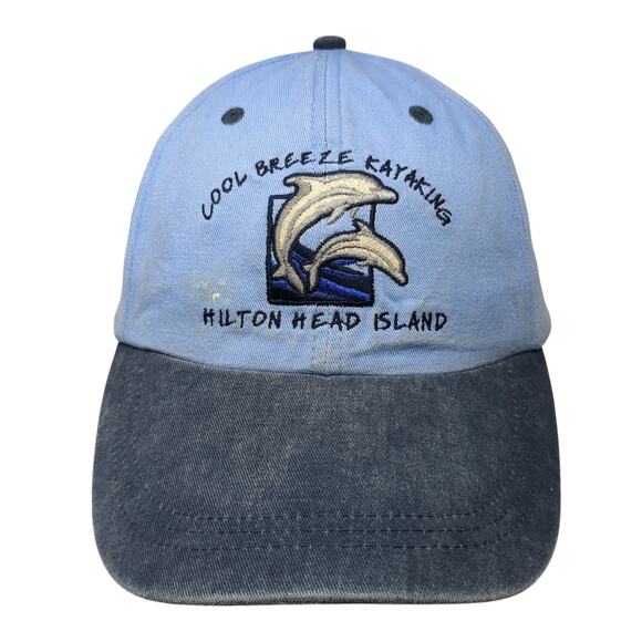 Cool Breeze Kayaking Hilton Head Island Baseball Cap Blue OS Adjustable Ouray - Picture 1 of 9